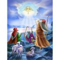 Patioplus The Shepherds & Angels Appeared Flag Canvas House Size PA720195
